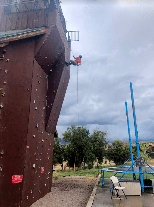 climbing wall zion ponderosa