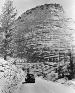 Checkerboard Mesa Zion National Park history