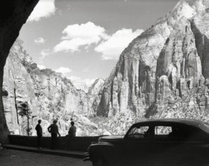 Zion Mt Carmel Tunnel 1930