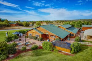 Wellness retreat at Zion Ponderosa Ranch Resort near Zion National Park.