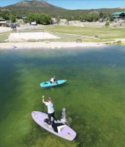 Wellness retreat and paddleboarding near Zion.