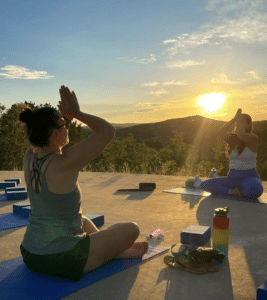Wellness retreat and yoga at Zion Ponderosa